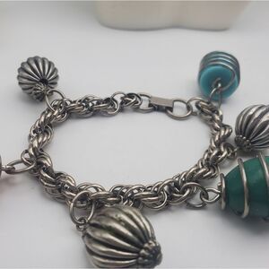 Hot air balloon wire‎ wrapped bracelet nostalgic dreamy gift